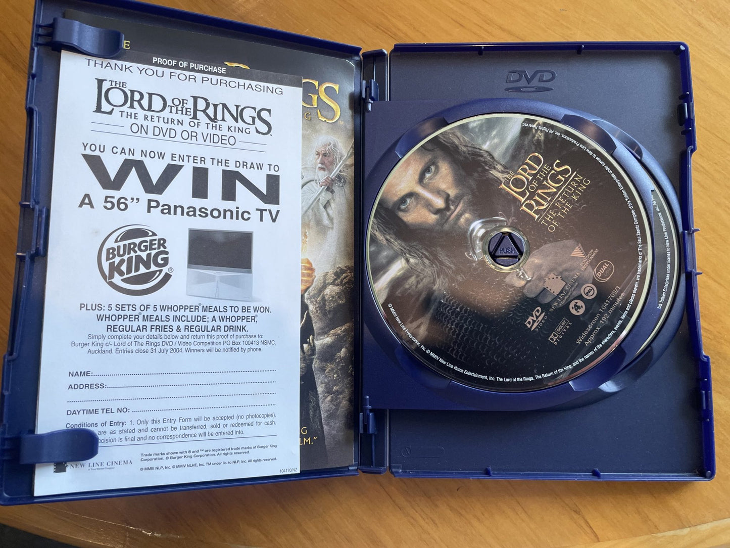 Lord of the Rings: The Return of the King