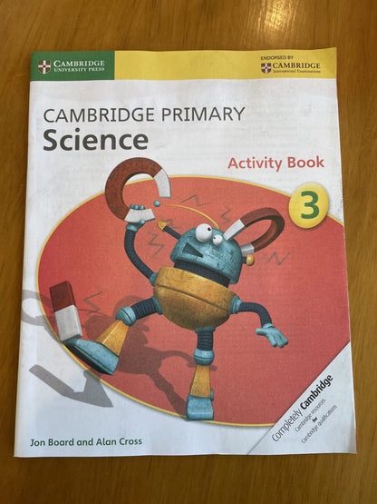 Cambridge Primary Science Activity Workbook 3