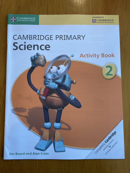 Cambridge Primary Science Activity Workbook 2