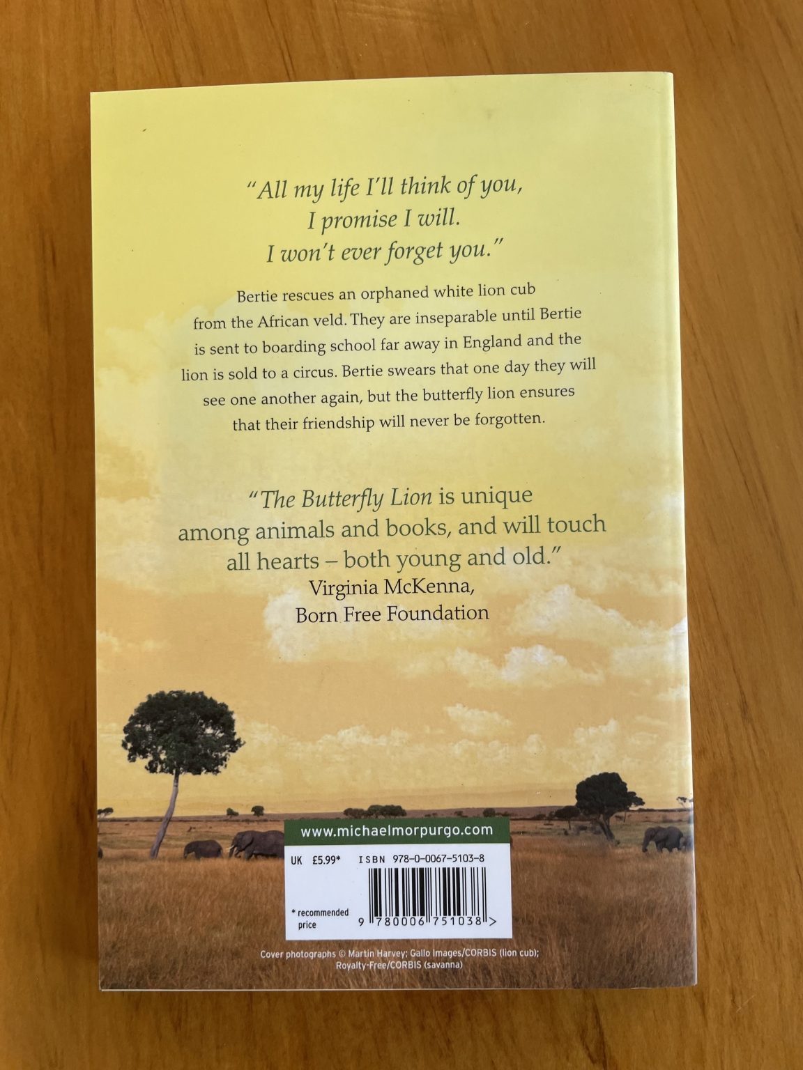 The Butterfly Lion - Michael Morpurgo
