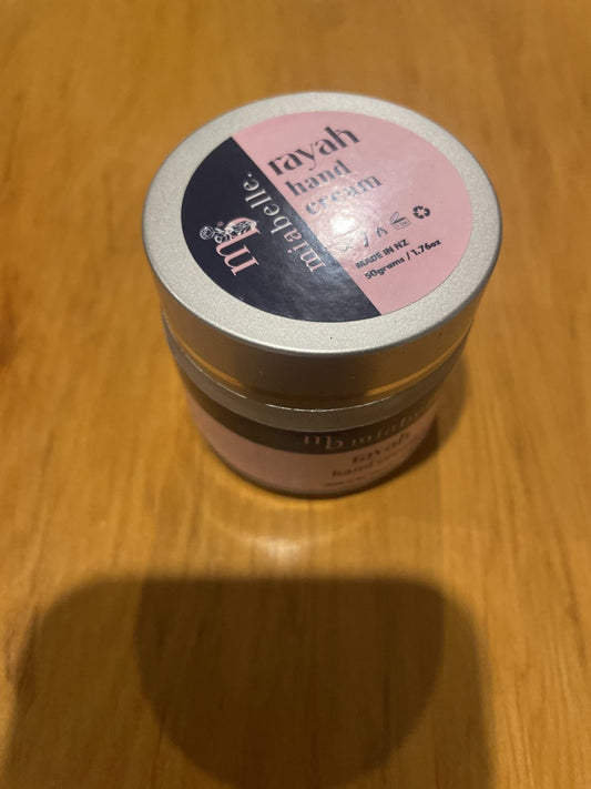 Miabelle (NZ) Rayah Hand Cream 50g
