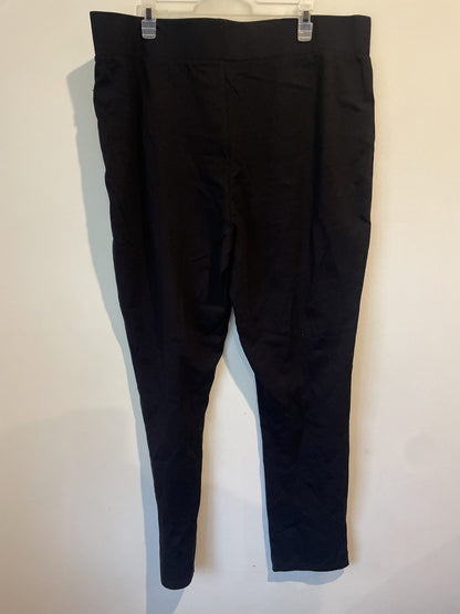BNWT City Collection Size 22 Regular Cleo Fit Slim Leg Pant - Black