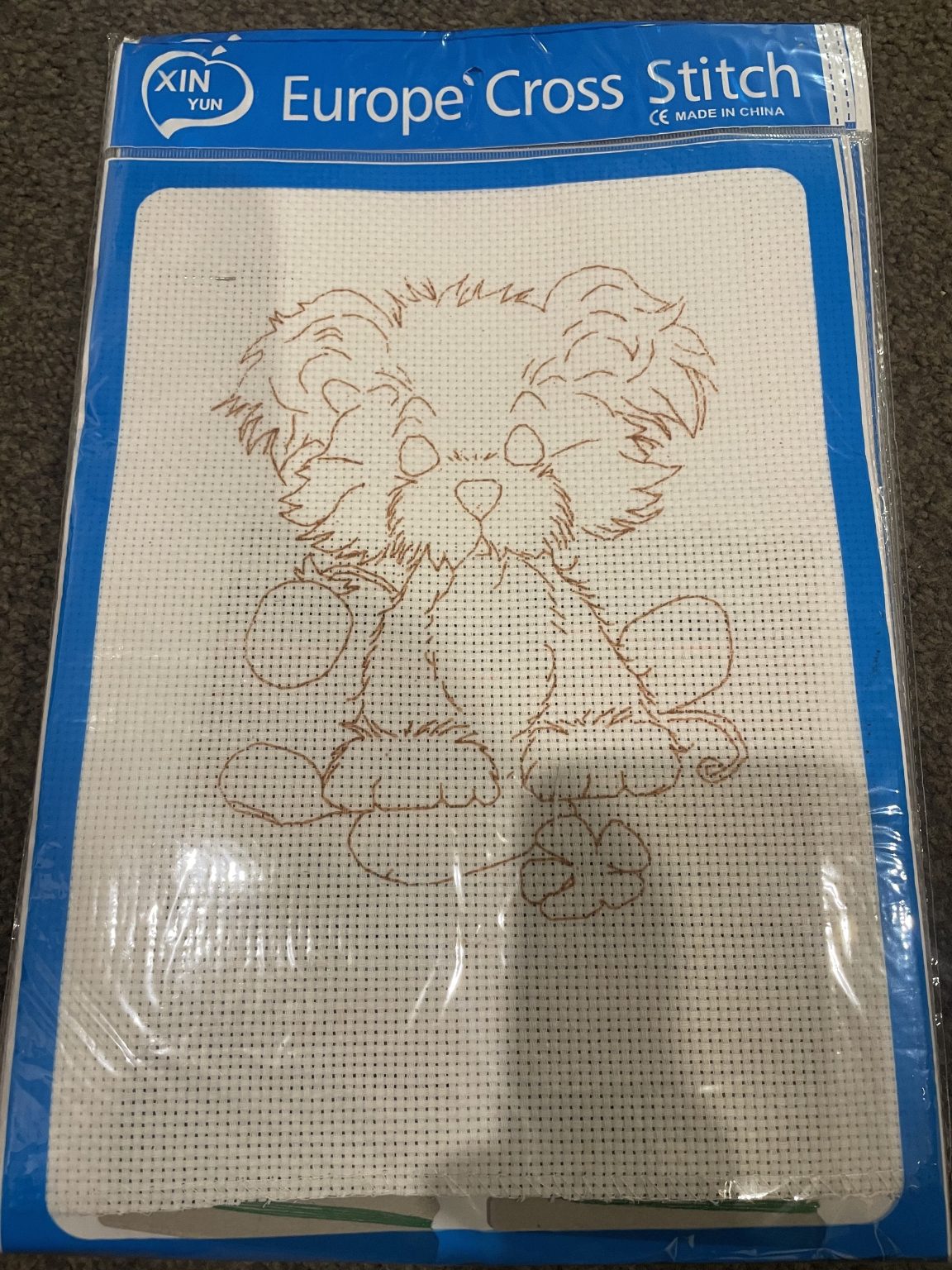 Full Cross Stitch Kit - Puppy Dog