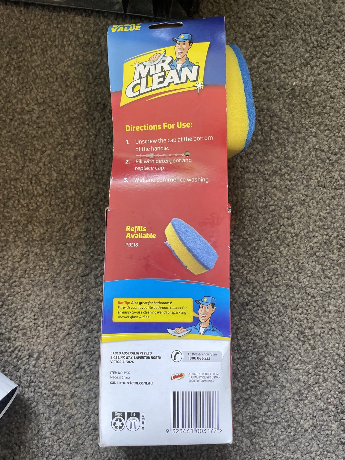 Mr Clean Soap Dispensing Dish Wand