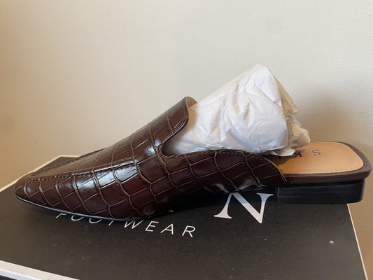 Skin Footwear Size 38 Choc Croc Mules