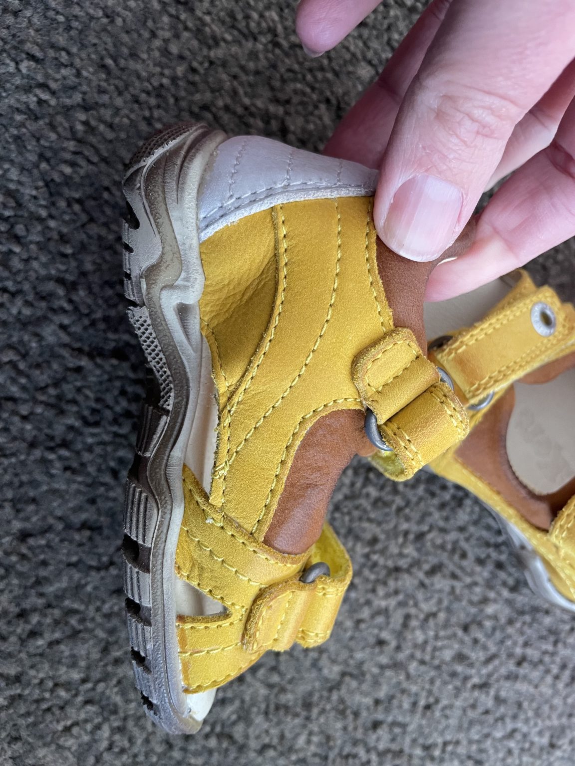 Brand New Kickers Leather Sandals - Size US 3 Infant