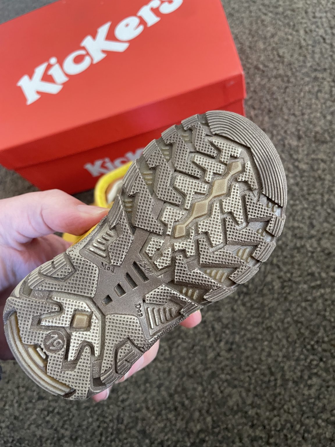 Brand New Kickers Leather Sandals - Size US 3 Infant