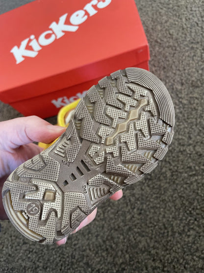 Brand New Kickers Leather Sandals - Size US 3 Infant