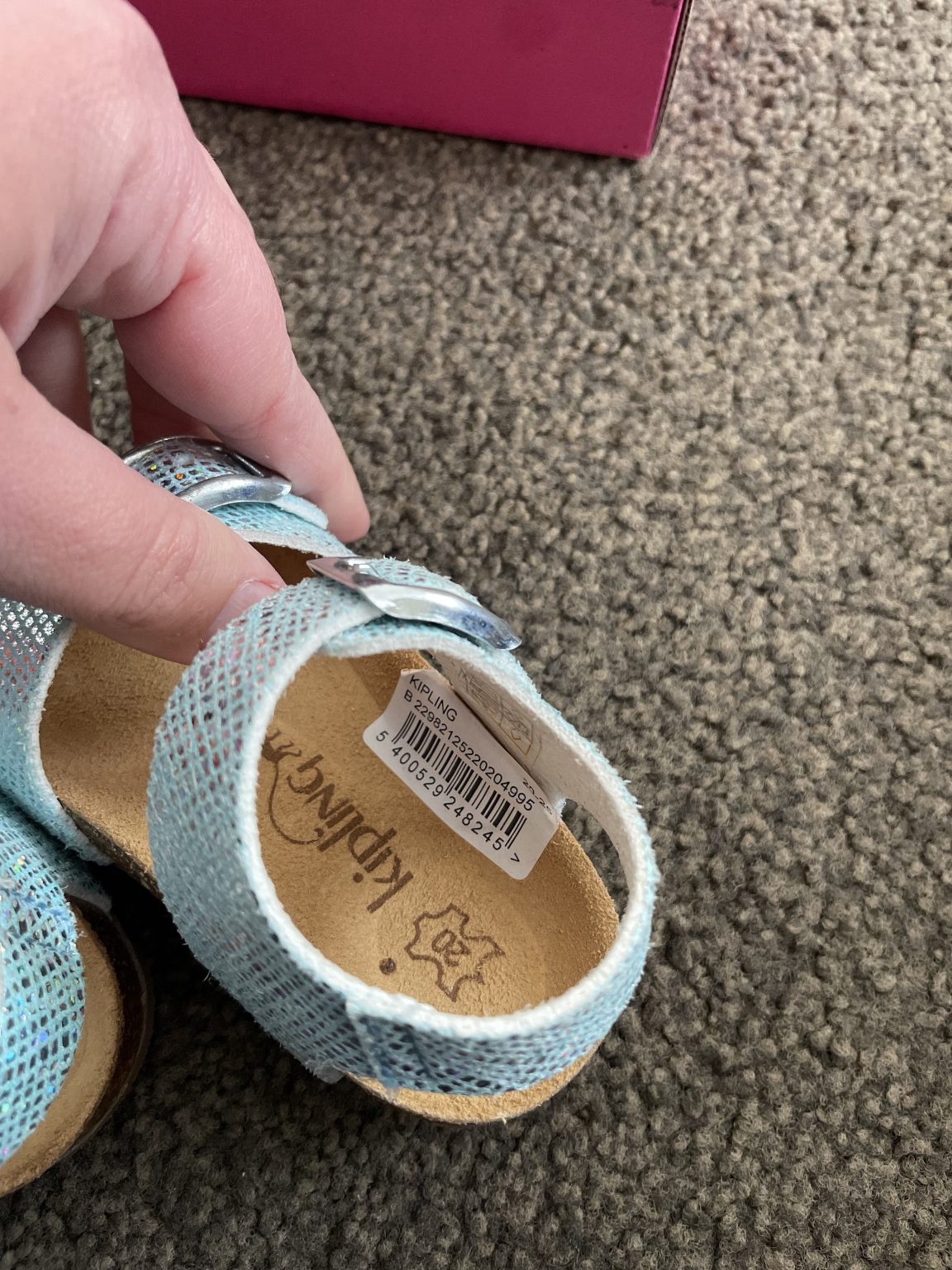 Brand New Kipling Cork Sandals - Size 4 Infant