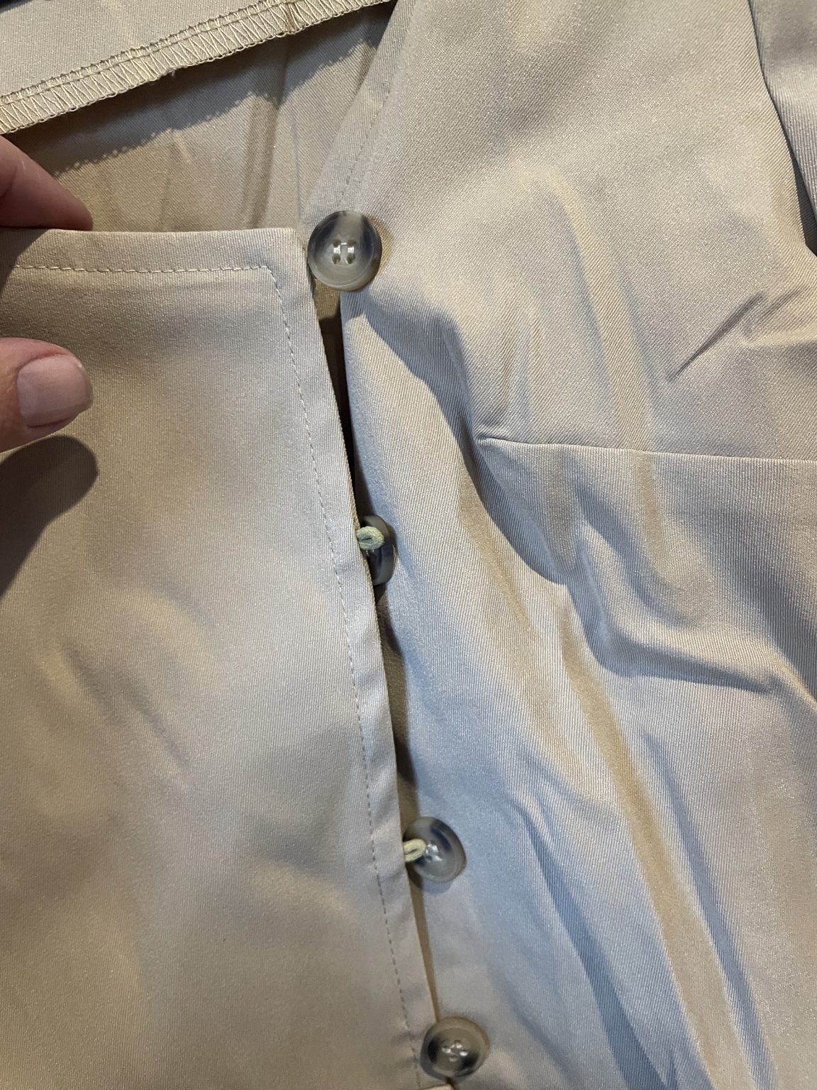 BNWT Shein Size L Button Up Top