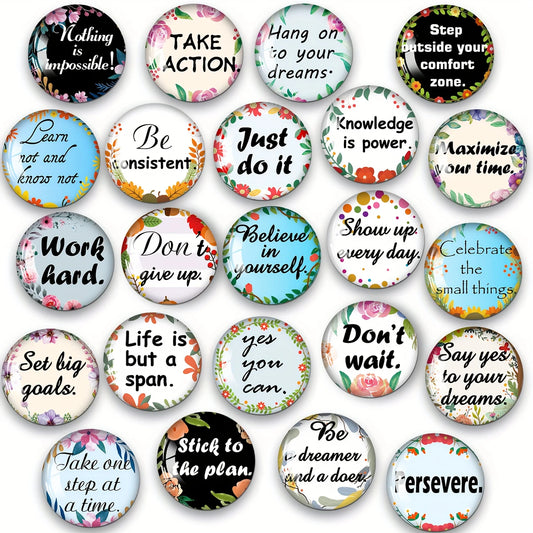30pc Motivational Fridge magnets