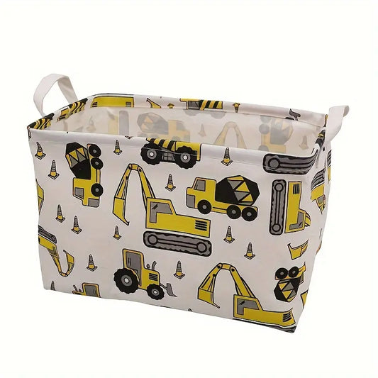 Trucks & Diggers Laundry / Toy Hamper
