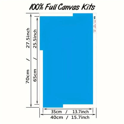 40x70cm Koi Fish Diamond Art Kit