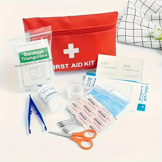 Complete First Aid Kit for Home, Car, Camping & Hiking