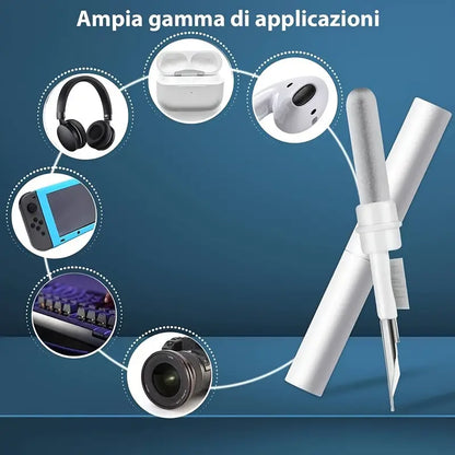 Wireless White Earphone / Pod Cleaning Pen