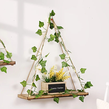 Artificial Vine Wall Shelf