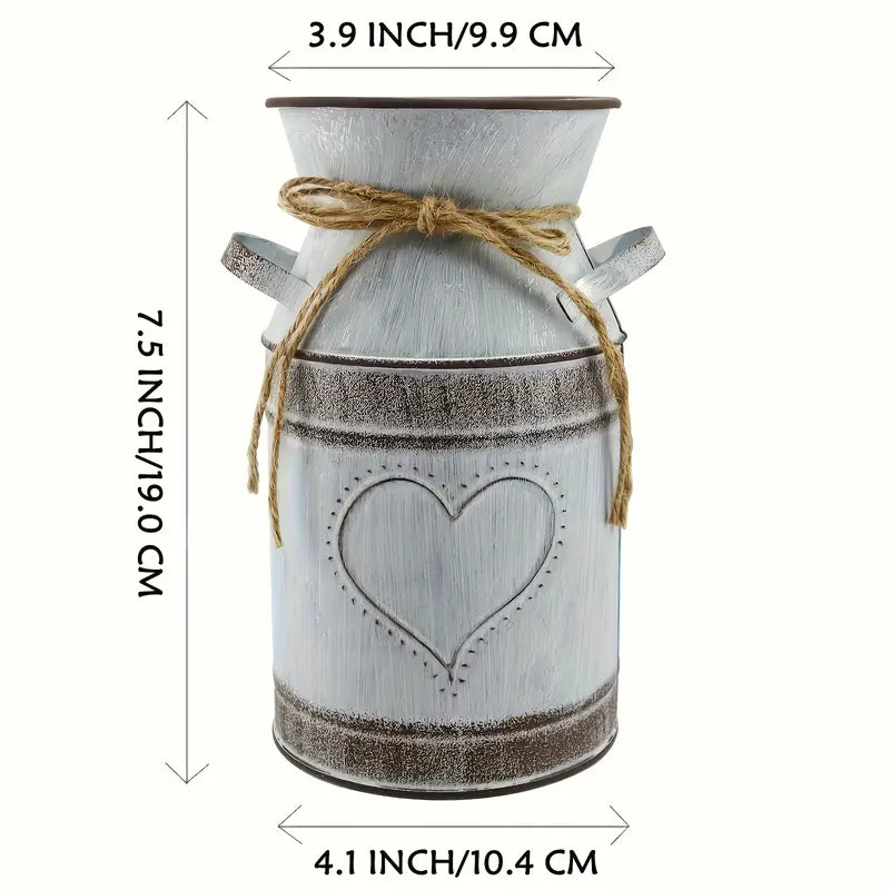 Mini Metal Milk Jug
