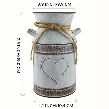 Mini Metal Milk Jug