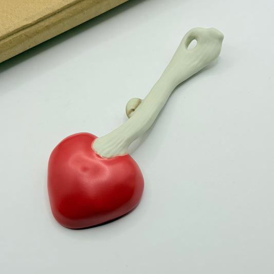 Dangerfield Mushroom Spoon - Ceramic - Red & White RRP$ 16.00