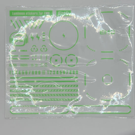 EMGA Luminous Stickers for EMS - Green