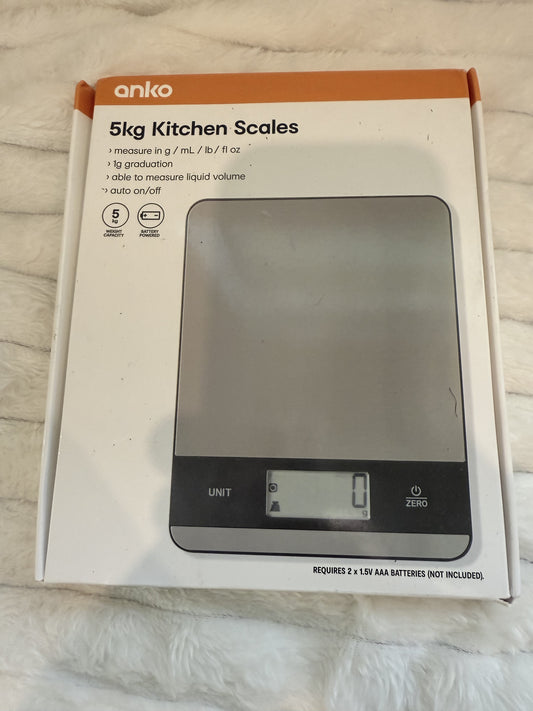Anko 5kg Kitchen Scales - Digital Food Scale