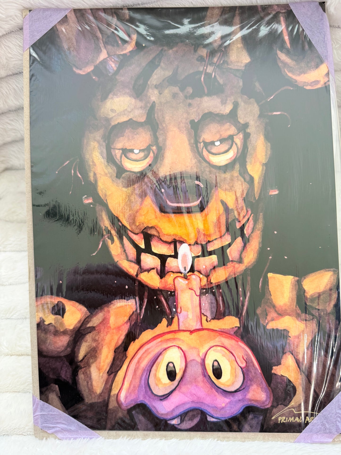 Primal Arc FNAF Springtrap Print - A4