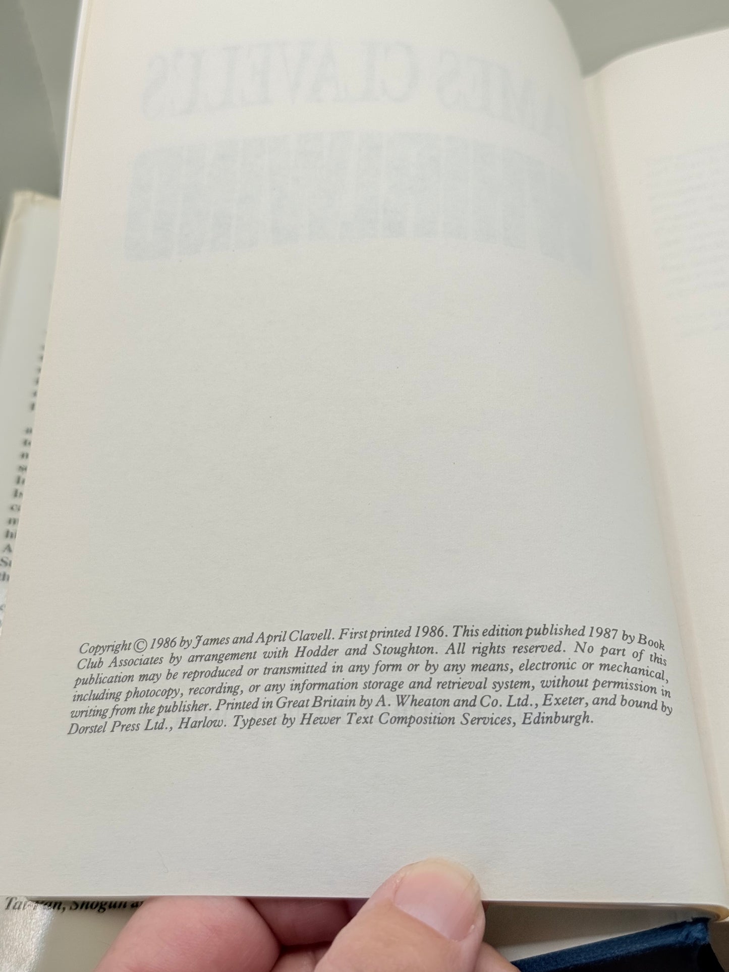 Whirlwind by James Clavell