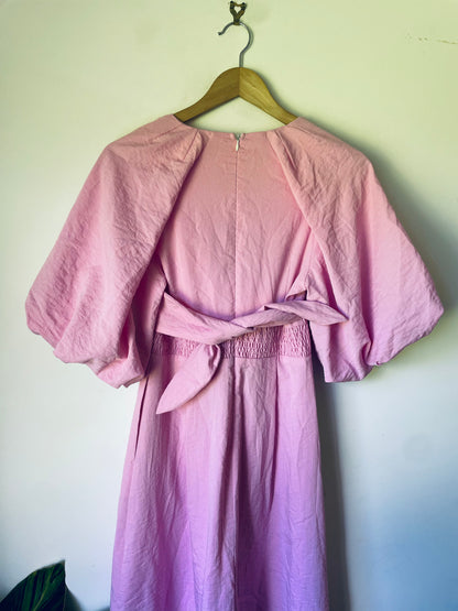 *B. New Cut Label Branded Clothing Clearance* BRAND UNKNOWN Size 8 Cross Front Maxi Dress