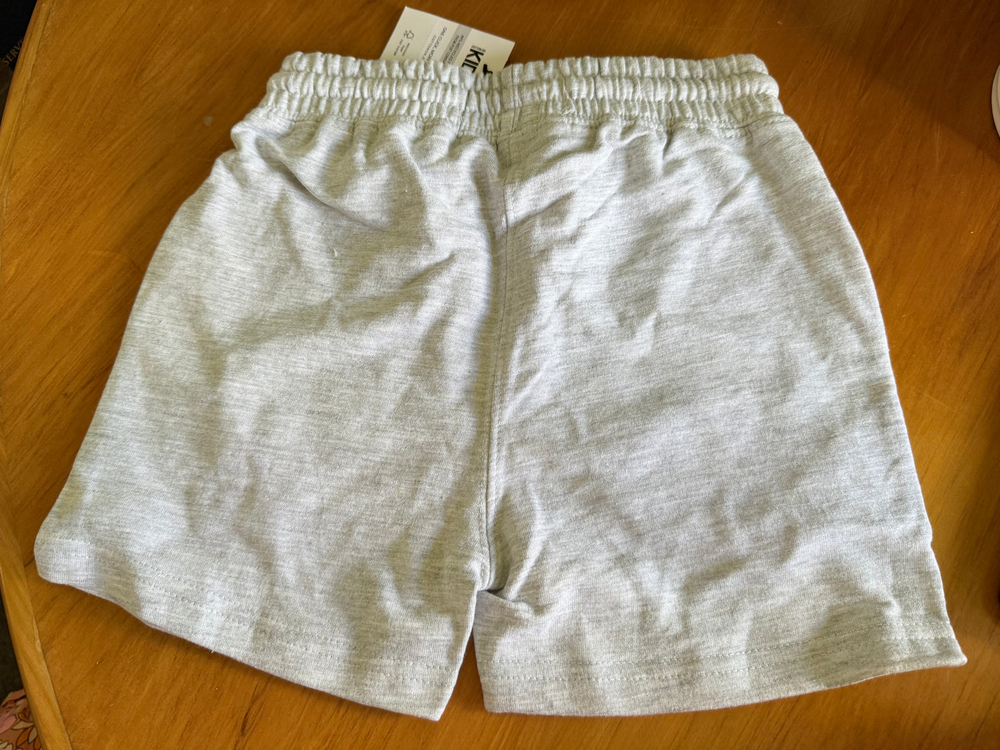 COTTON-ON KIDS Size 4 Henry Slouch Short in Fog Grey Marle Core RRP $16.99