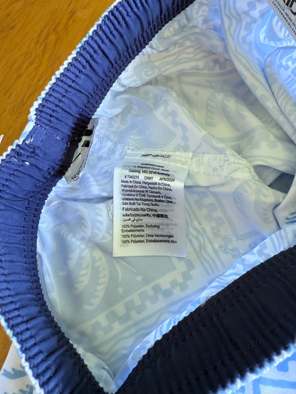 COTTON-ON KIDS Size 4 Bailey Board Short in Dusk blue/Tile palm RRP $19.99