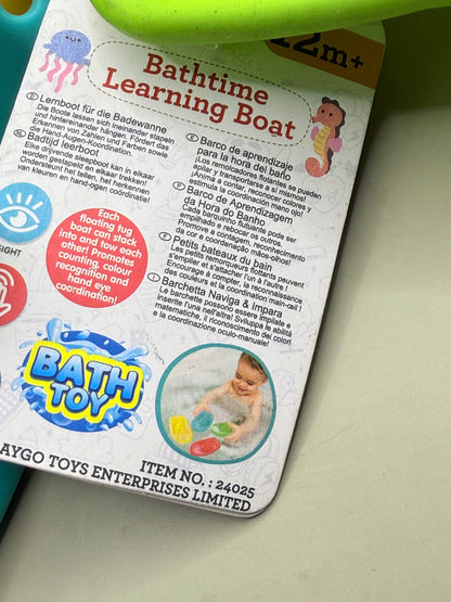 Munchkin Bathtime Learning Boats