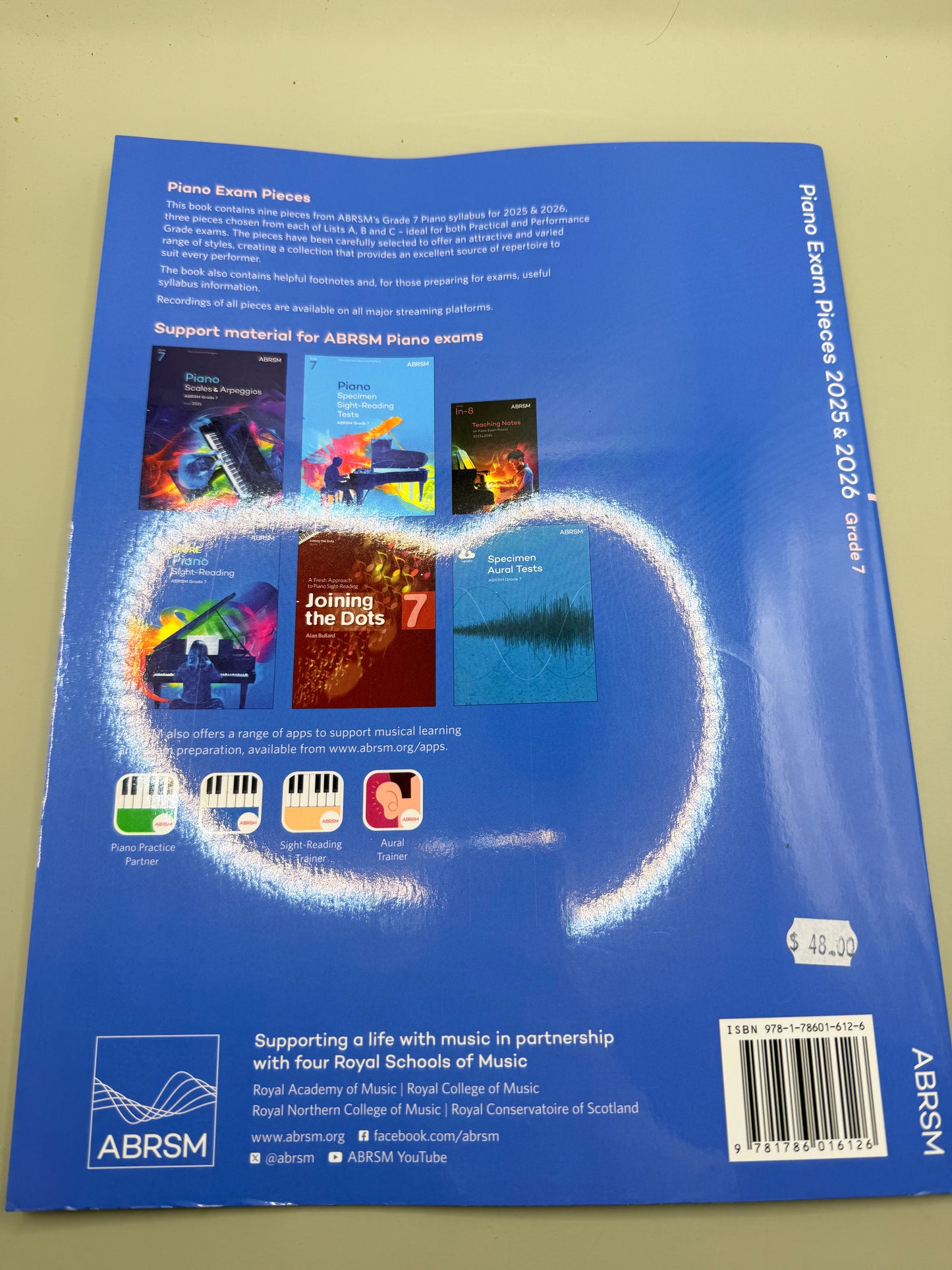 Piano Exam Pieces, ABRSM Grade 7, 2025 & 2026 by ABRSM