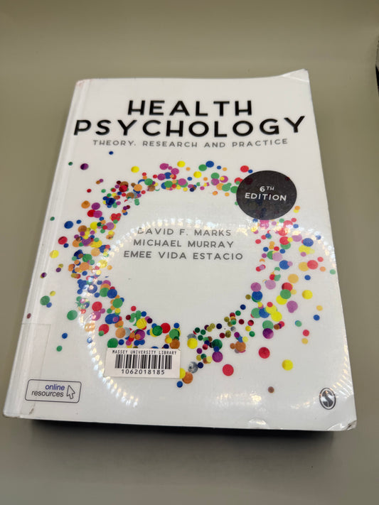 Health Psychology: Theory, Research and Practice (6th Edition)