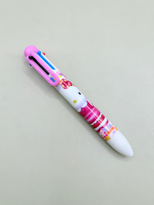 Hello Kitty Multi-Color Retractable Ballpoint Pen