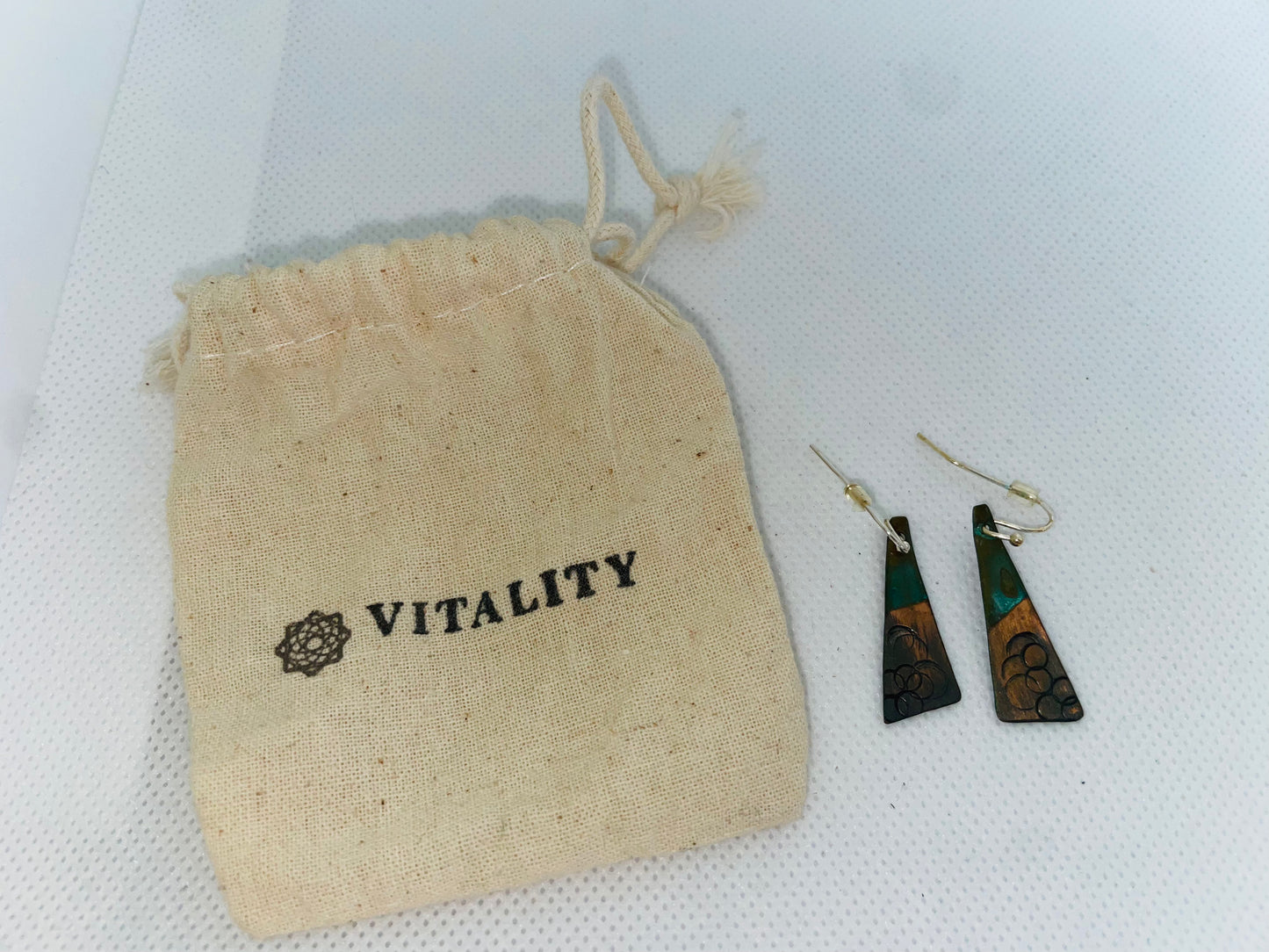 Geometric Vitality Metal Earrings