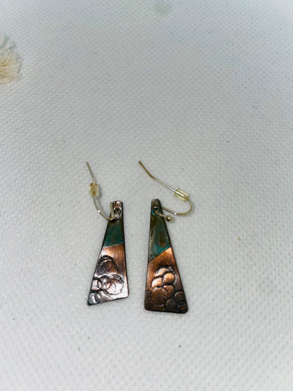 Geometric Vitality Metal Earrings