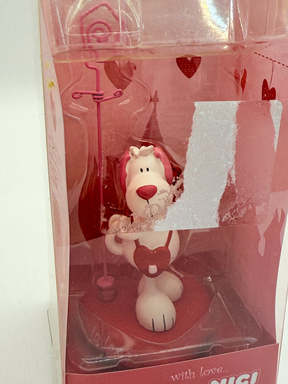 NICI Dog with Heart Photo / Memo Holder in Gift Box