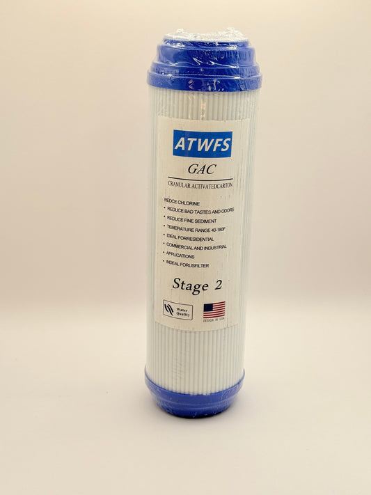 ATWFS GAC Granular Activated Carbon Water Filter Cartridge Stage 2