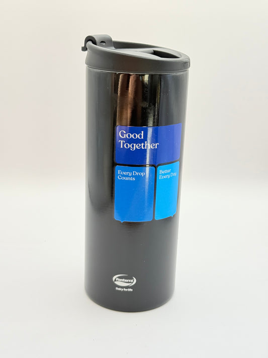 Fonterra Good Together Stainless Steel Reusable Coffee Cup/Tumbler
