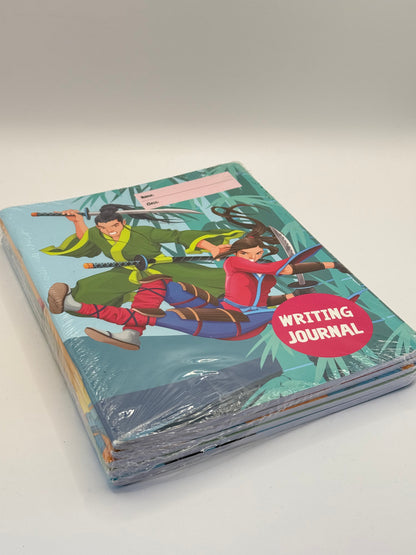 5x Kids wte Writing Journals