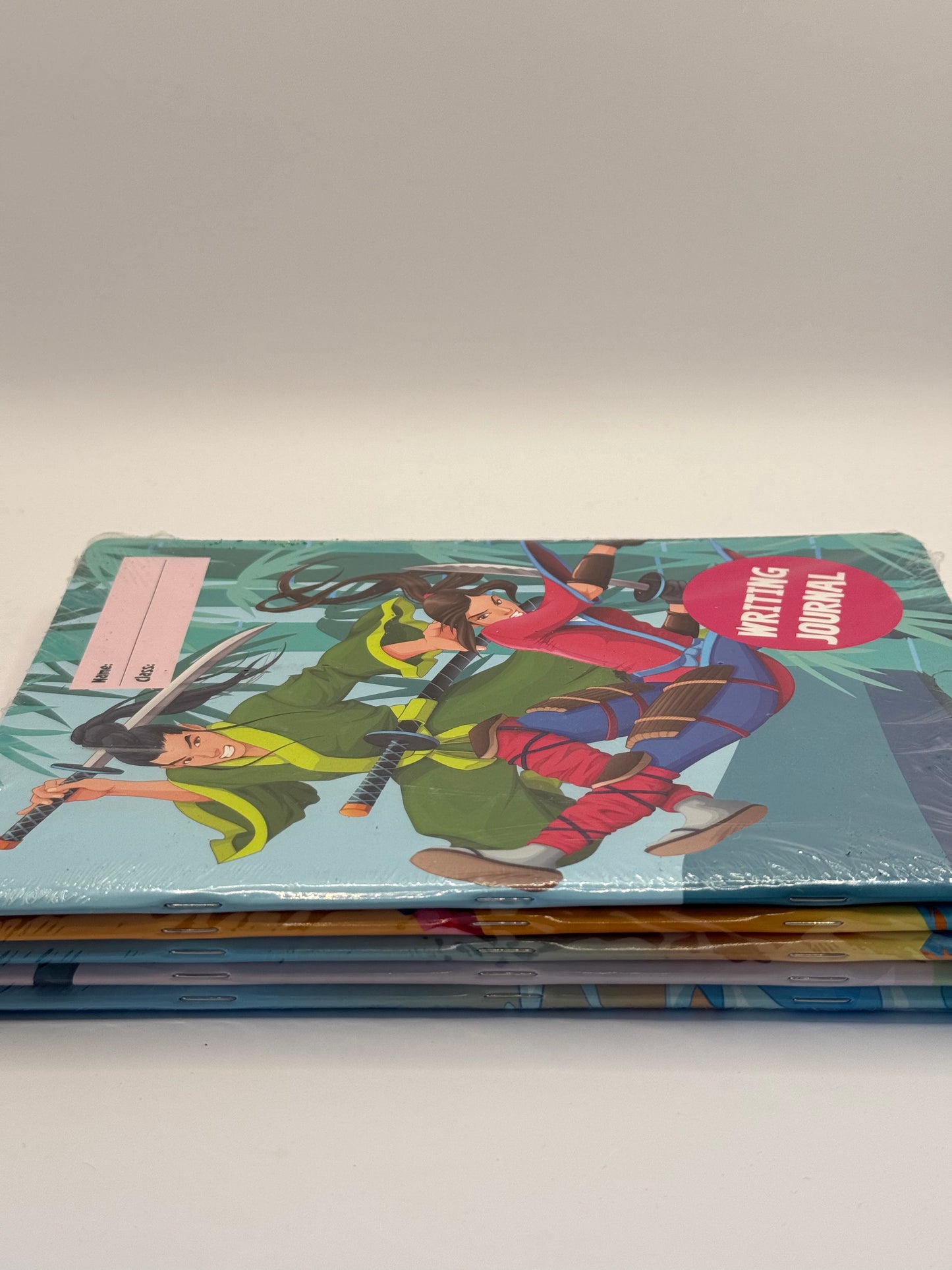 5x Kids wte Writing Journals