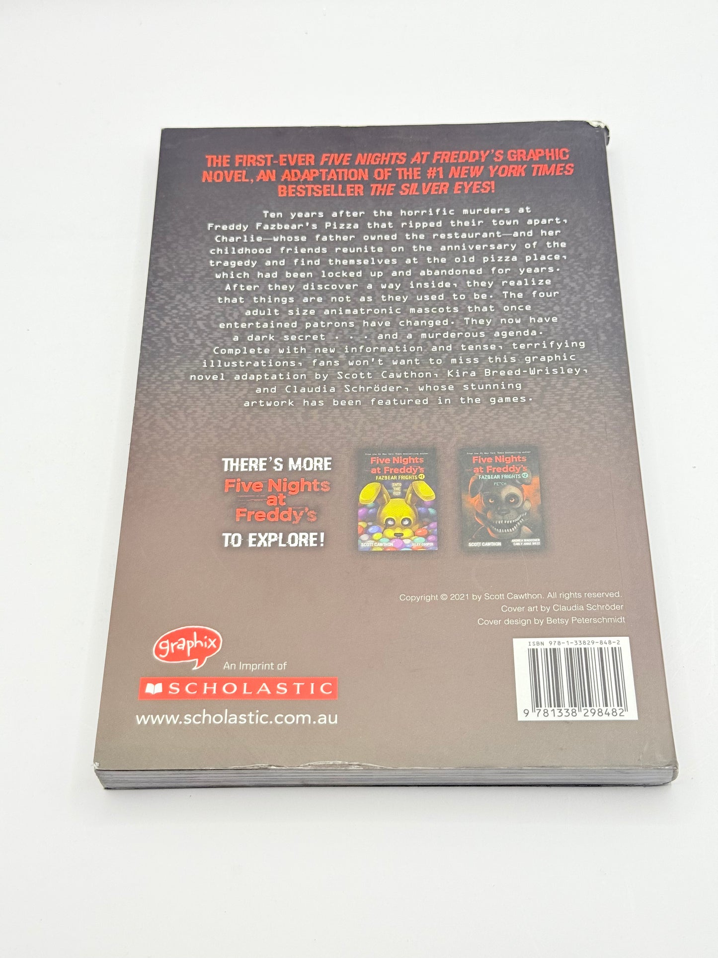 Five Nights at Freddy's: The Silver Eyes - The Graphic Novel by Scott Cawthon and Kira Breed-Wrisley