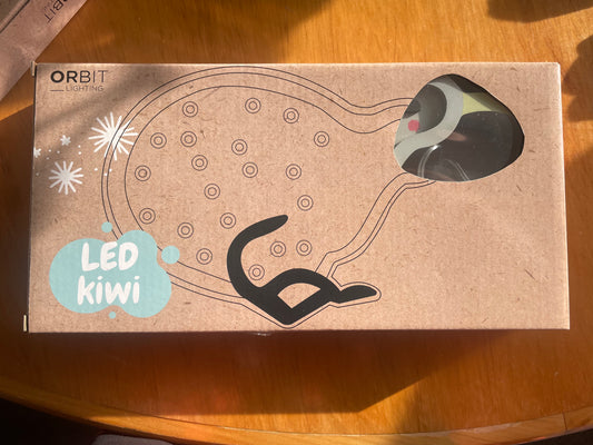 Orbit Lighting LED Wooden Kiwi Night Light