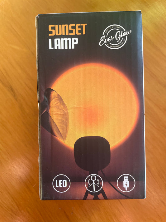Ever Glow Sunset Lamp - LED Projector for Home Ambiance