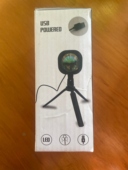 Ever Glow Sunset Lamp - LED Projector for Home Ambiance