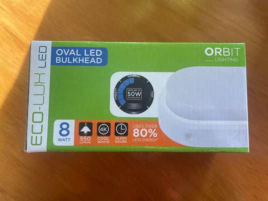 Orbit Eco-Lux Oval LED Bulkhead