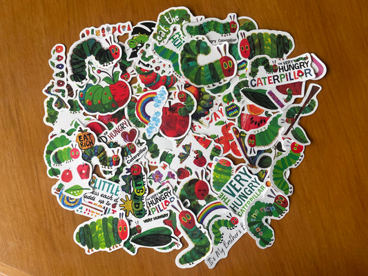 The Very Hungry Caterpillar Decal Collection - 50pc