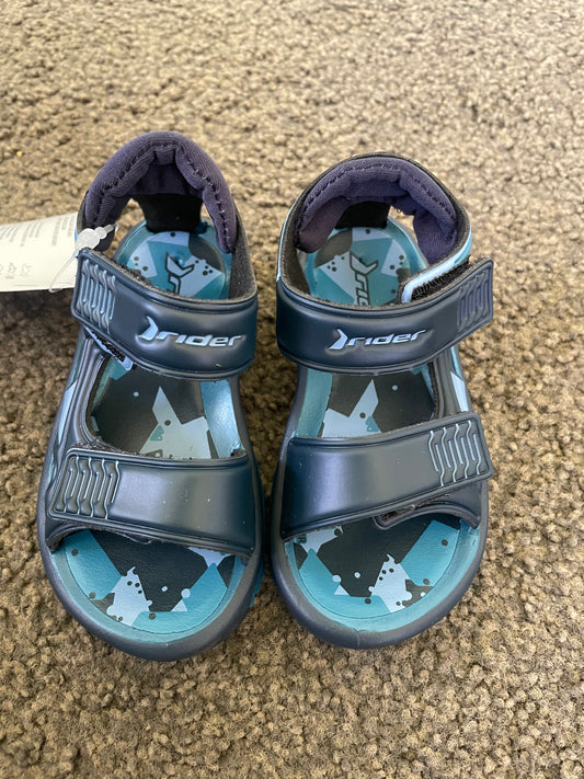 RIDER SANDALS Size 6 Rider K2 Twist V Baby Blue/Blue