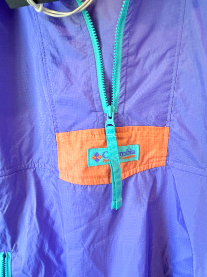 COLUMBIA Size M Purple Riptide Windbreaker Jacket RRP $165.00