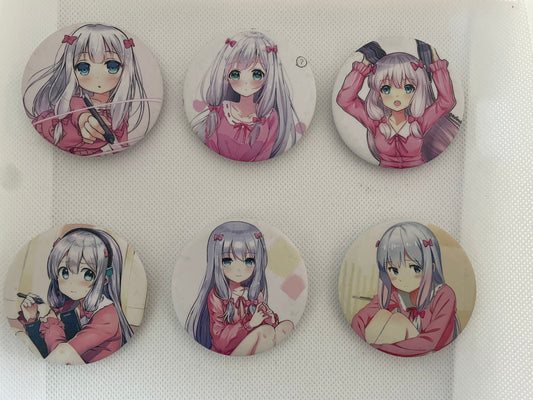 Anime Badges Matt Finish - Lot #5